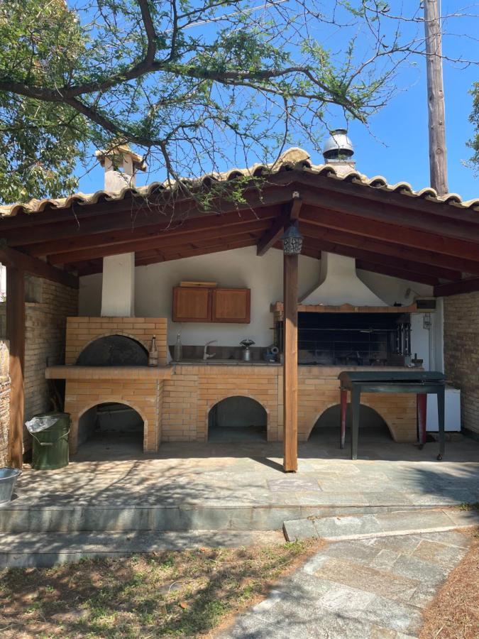 Villa Sul Mare Chalkida Bagian luar foto