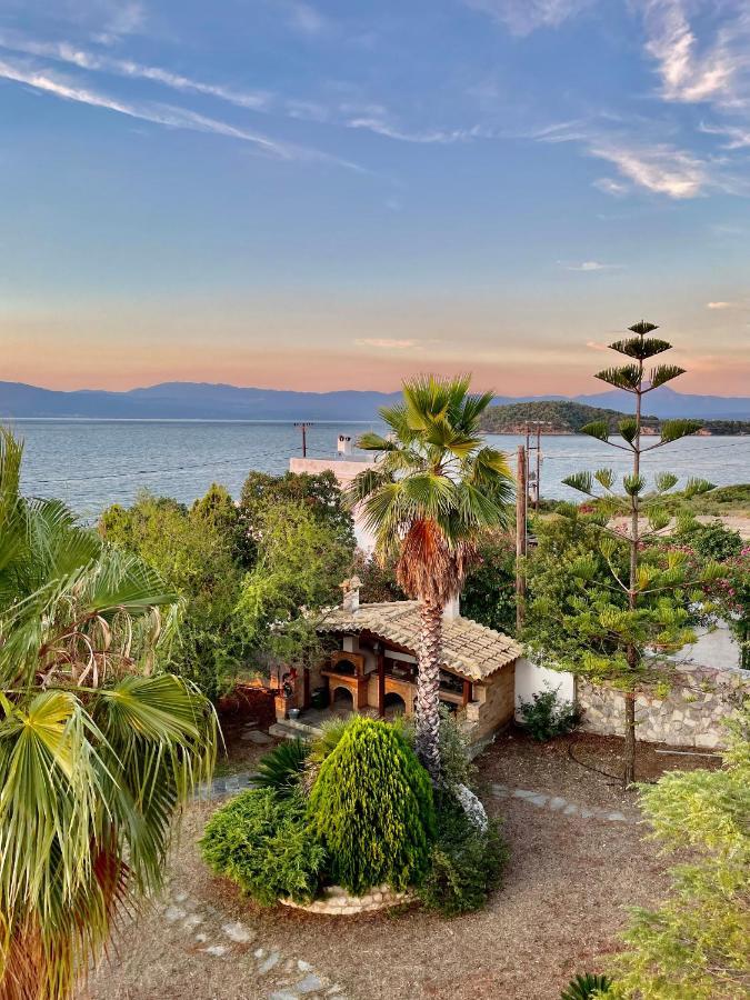 Villa Sul Mare Chalkida Bagian luar foto